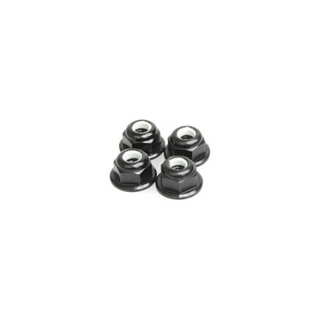 Piulite Nylon Stop M4 - Black Alloy