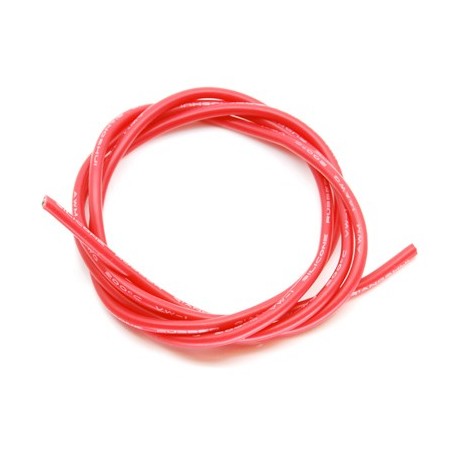 Conductor cu invelis siliconic 12AWG 1m rosu - 1 - 3013