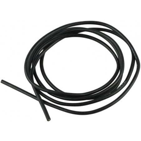 Cablu 18AWG invelis siliconic 1m Negru - 1 - 3750