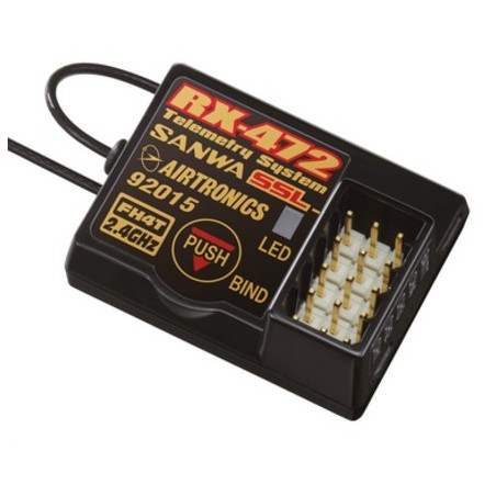 Receptor Sanwa RX-472 4ch 2.4GHz