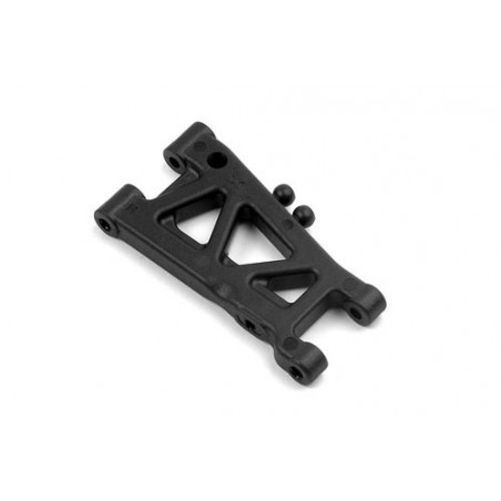 Xray Composite Rear Susp. Arm 1-Hole - Hard - V2