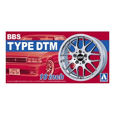 Jante cu Roti  BBS DTM Machete 1/24 18inch - 1 - 4044