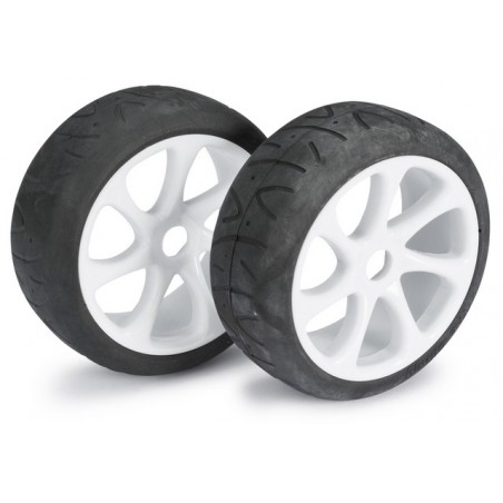 Roti 1/8 Hex 17mm Absima Buggy OnRoad Montate Lipite 2buc 7 spite