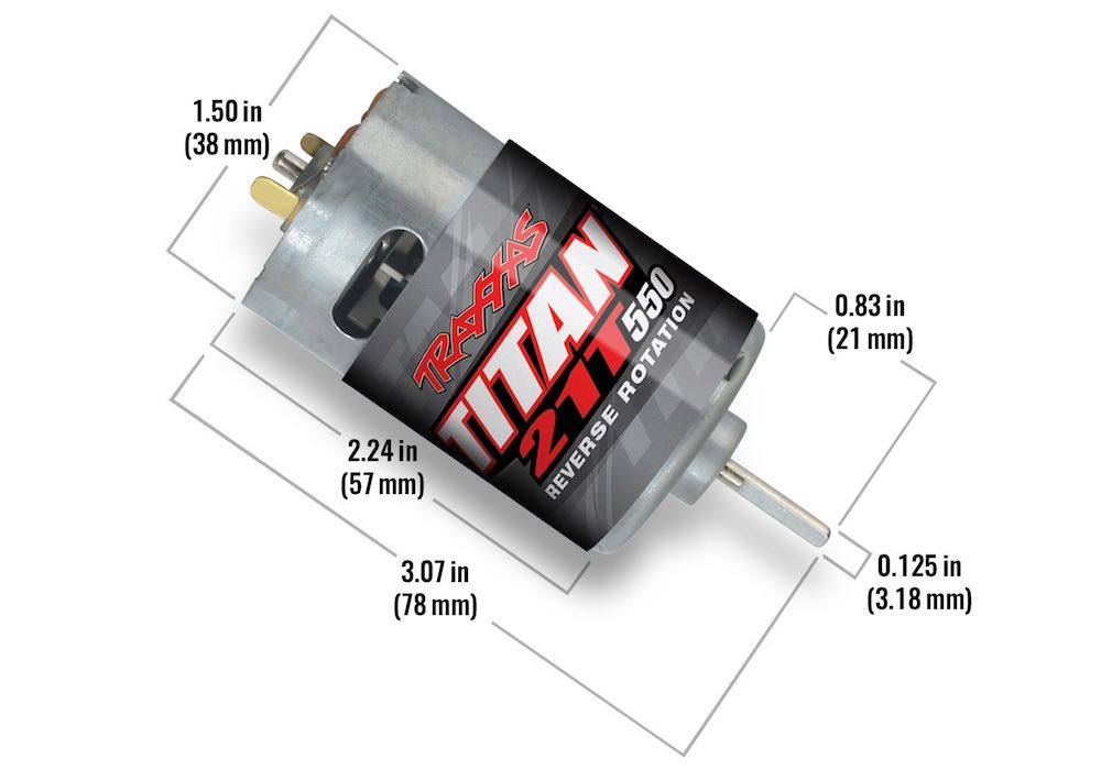 3975R Motor TRX4 Titan 21T 550 Traxxas Romania